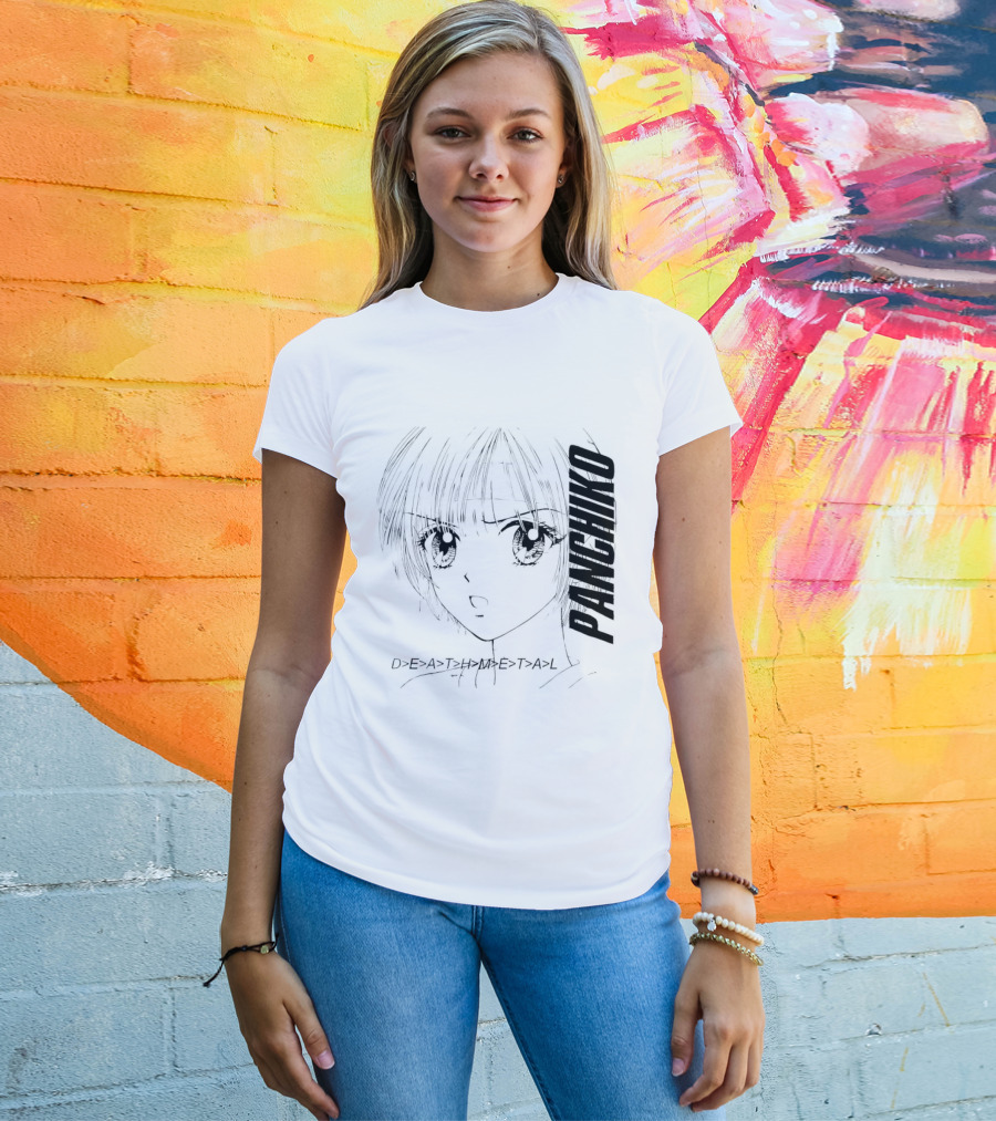 Panchiko Death Metal Manga T-Shirt
