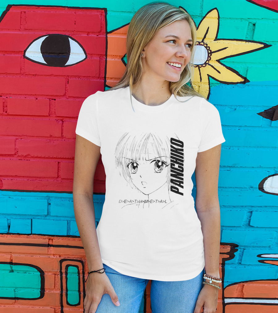 Panchiko Death Metal Manga T-Shirt