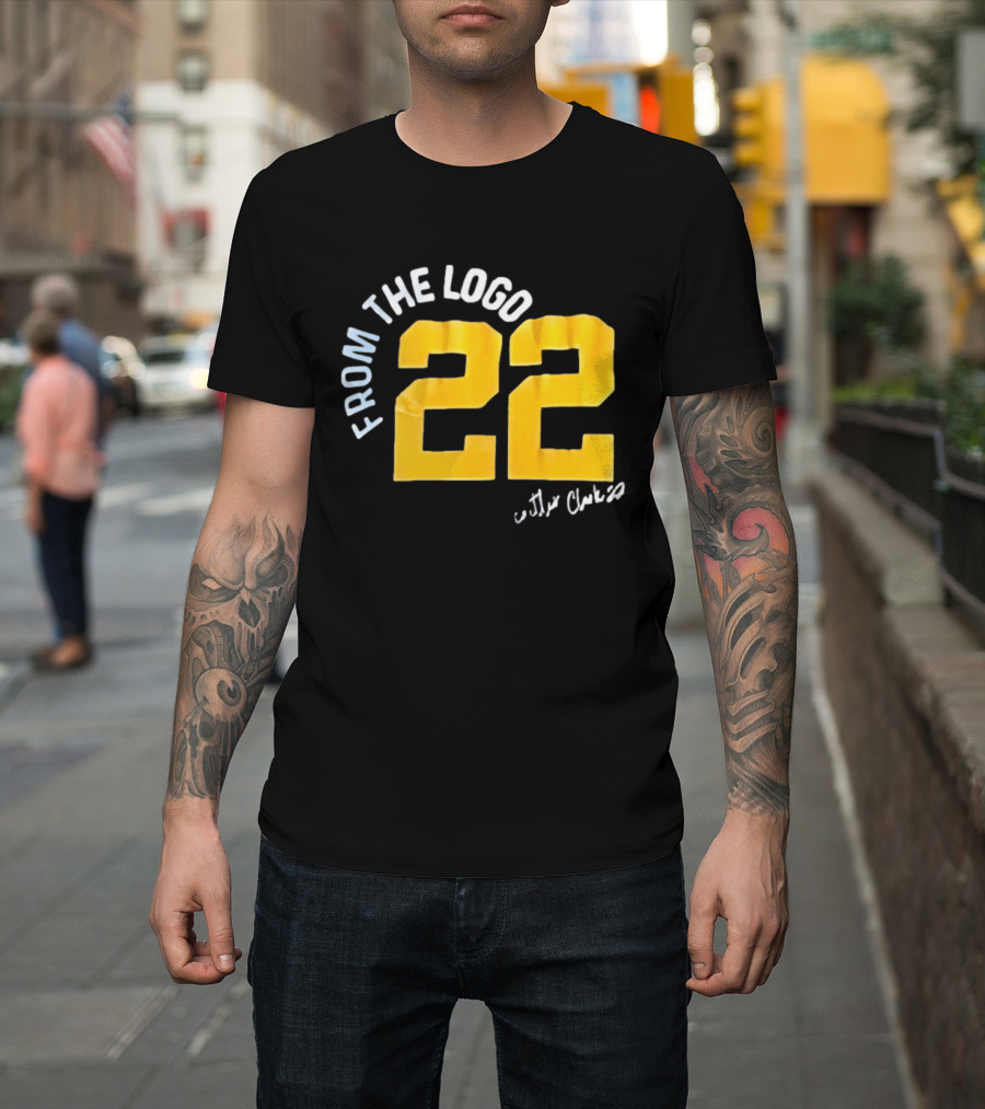 Caitlyn Clark Iowa Hawkeyes From The Logo 22 T-Shirt