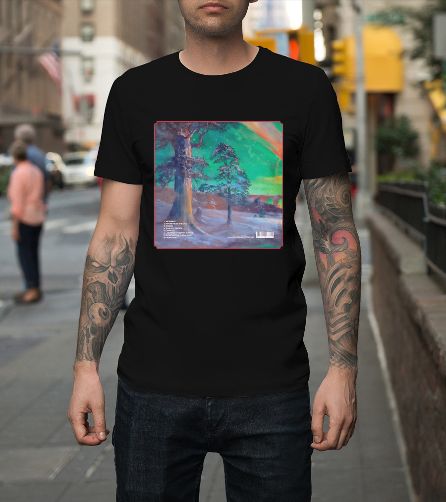 Ascension Beyond Heart And Day Emerald Mist Fading Hero T-Shirt