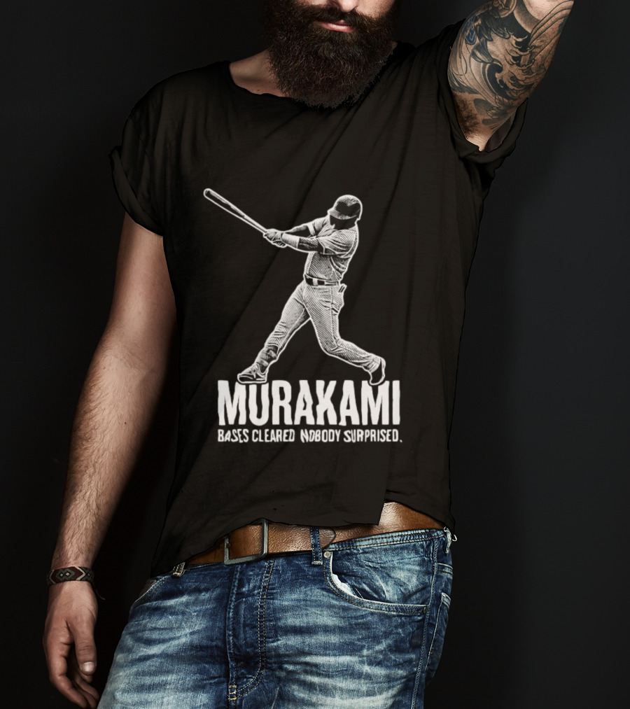 Murakami Bases Cleared Nobody Surprised Swinger Tokyo Yakult Swallows T-Shirt