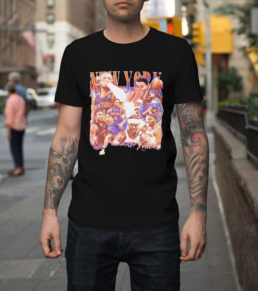 New York Knicks Players Basketball Stars T-Shirt