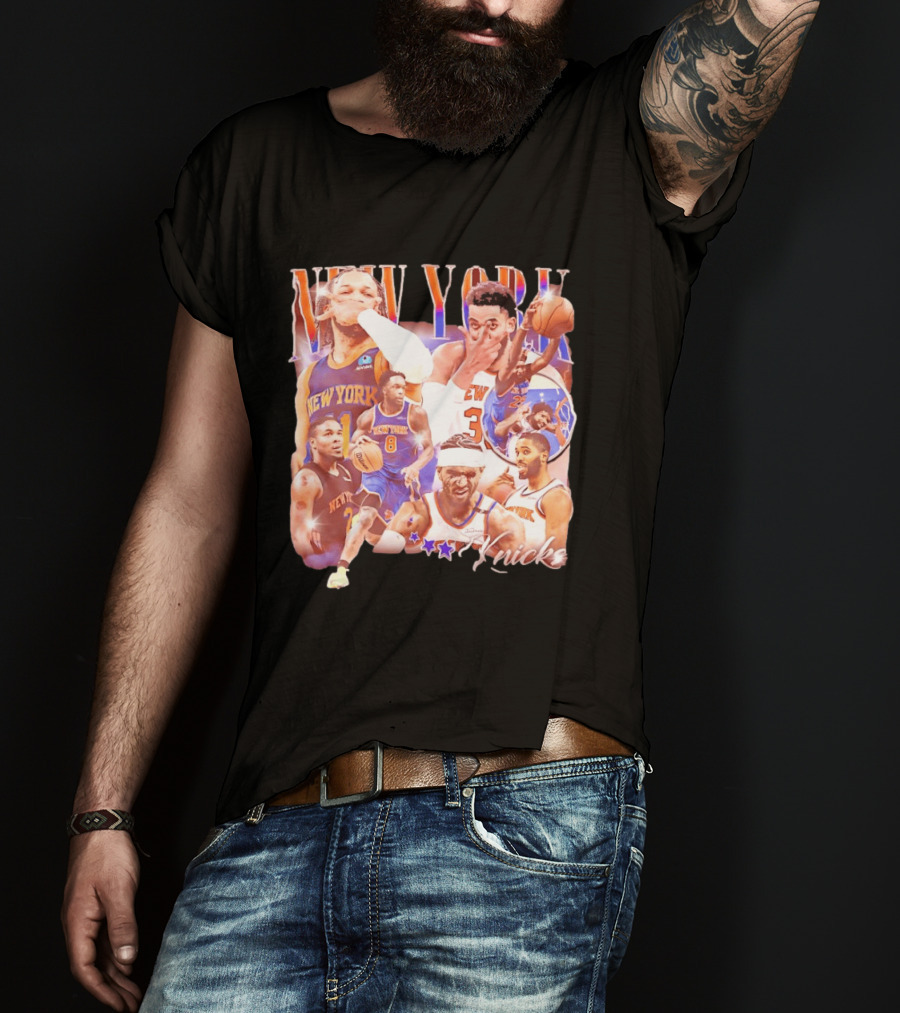 New York Knicks Players Basketball Stars T-Shirt