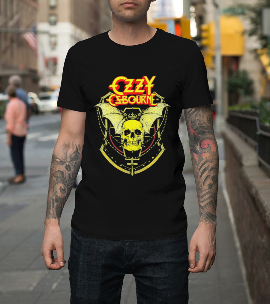 Ozzy Osbourne Winged Skull Prince Of Darkness T-Shirt