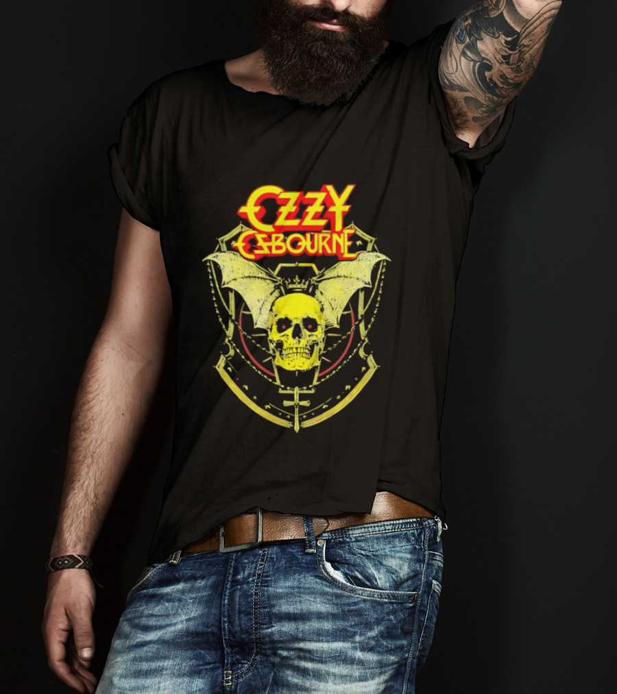 Ozzy Osbourne Winged Skull Prince Of Darkness T-Shirt