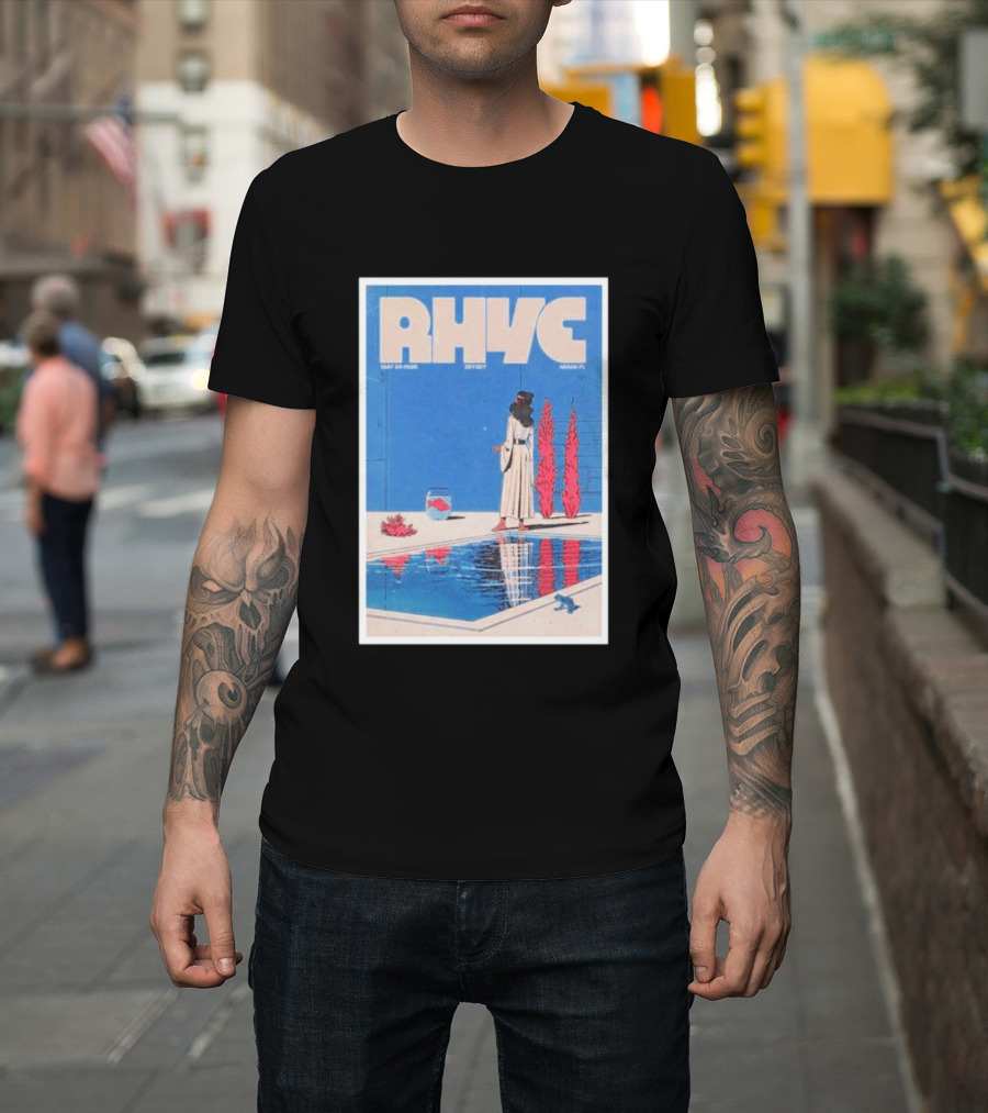 Rhye Zeyzey Poolside May 24 2026 Miami FL Retro Vibe T-Shirt