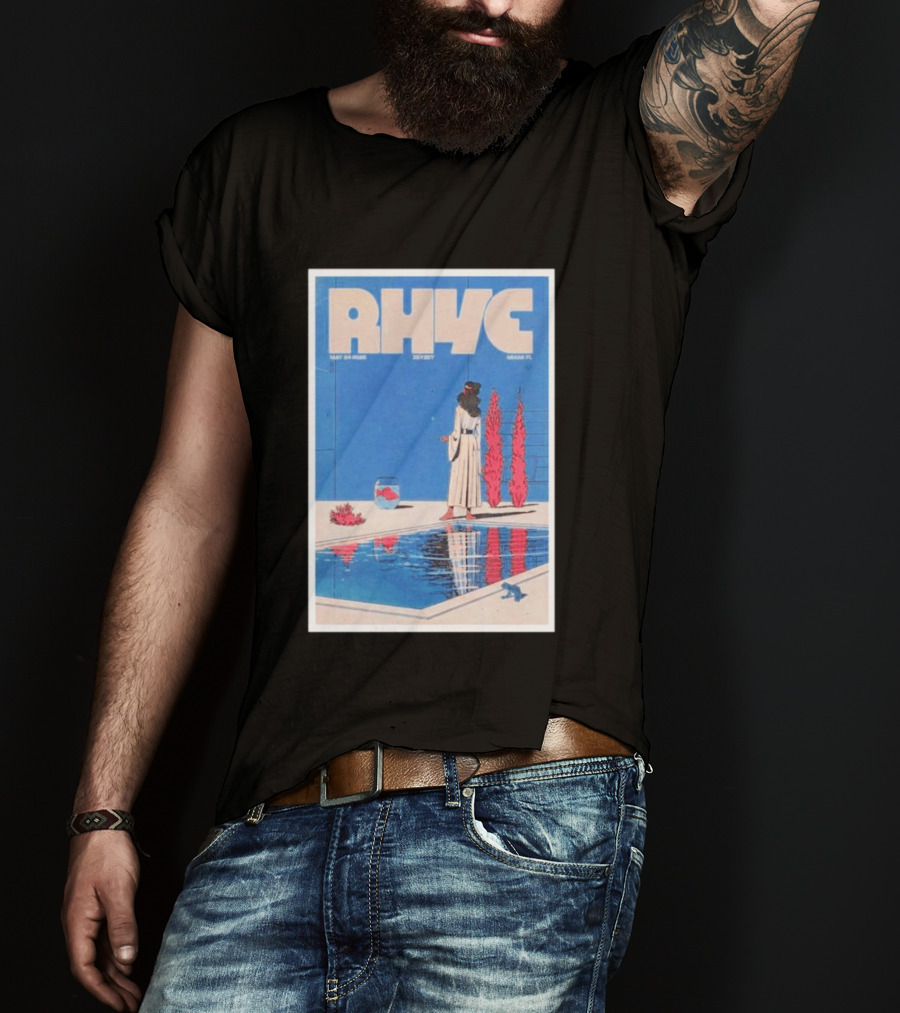 Rhye Zeyzey Poolside May 24 2026 Miami FL Retro Vibe T-Shirt