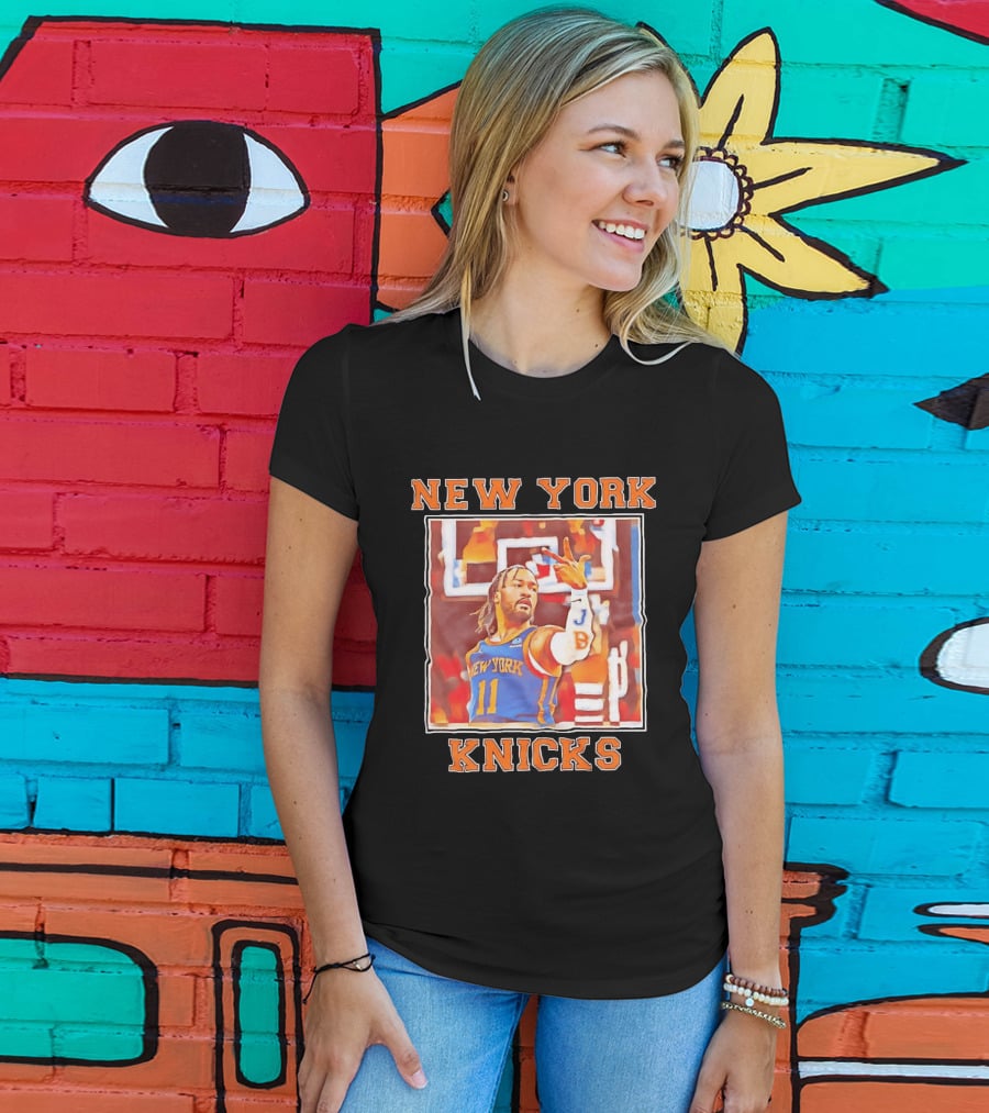 New York Knicks Jalen Brunson 11 JB Player Highlight T-Shirt