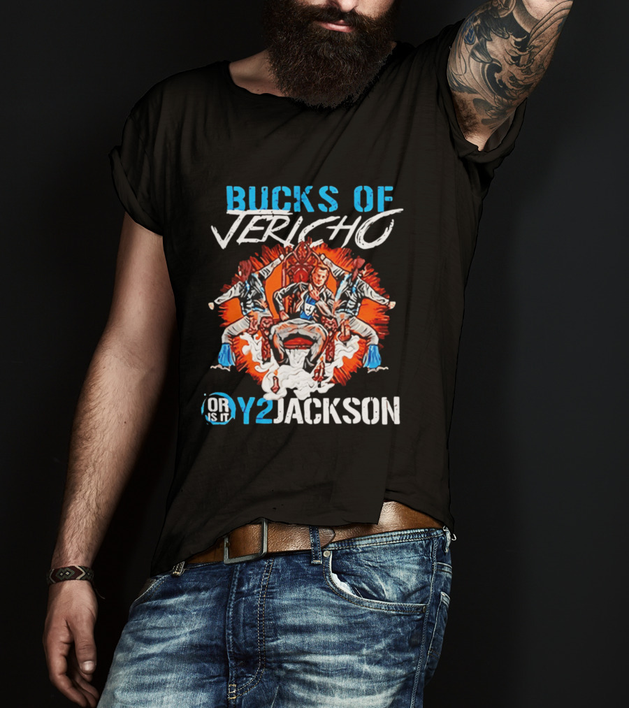 Bucks Of Jericho Y2Jackson Dynamic Wrestling Trio T-Shirt