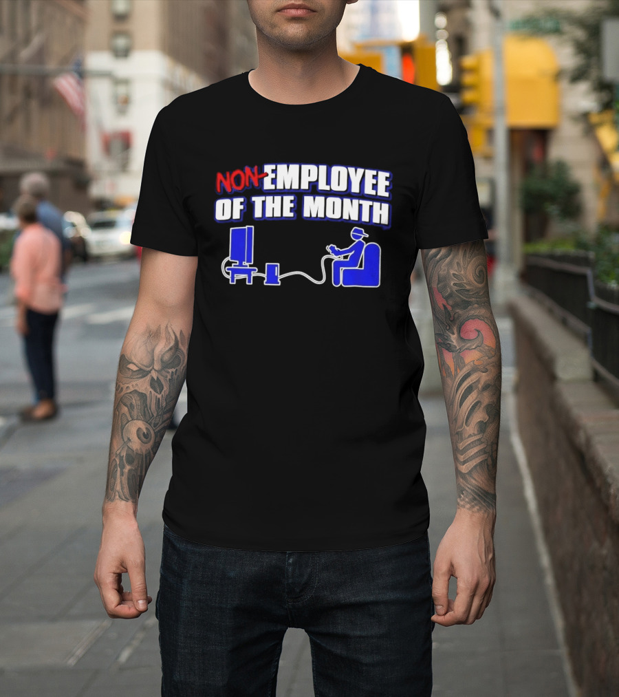 Non Employee Of The Month Gaming Console Player T-Shirt