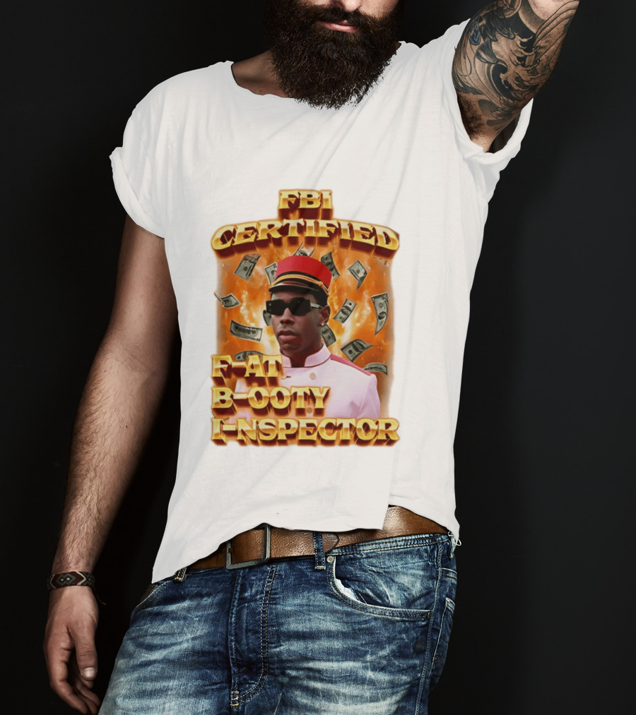 FBI Certified F At B Ooty I Nspector Money Explosion T-Shirt
