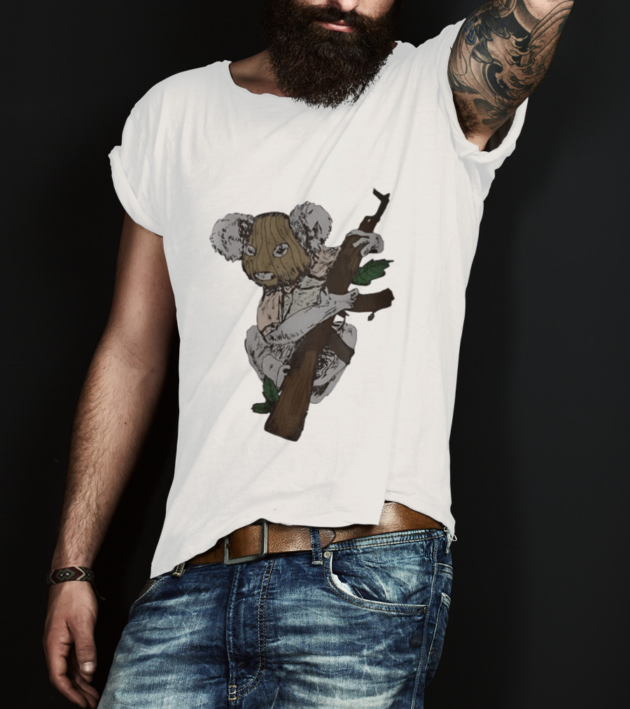 Flyquest Koala Ski Mask AK47 T-Shirt