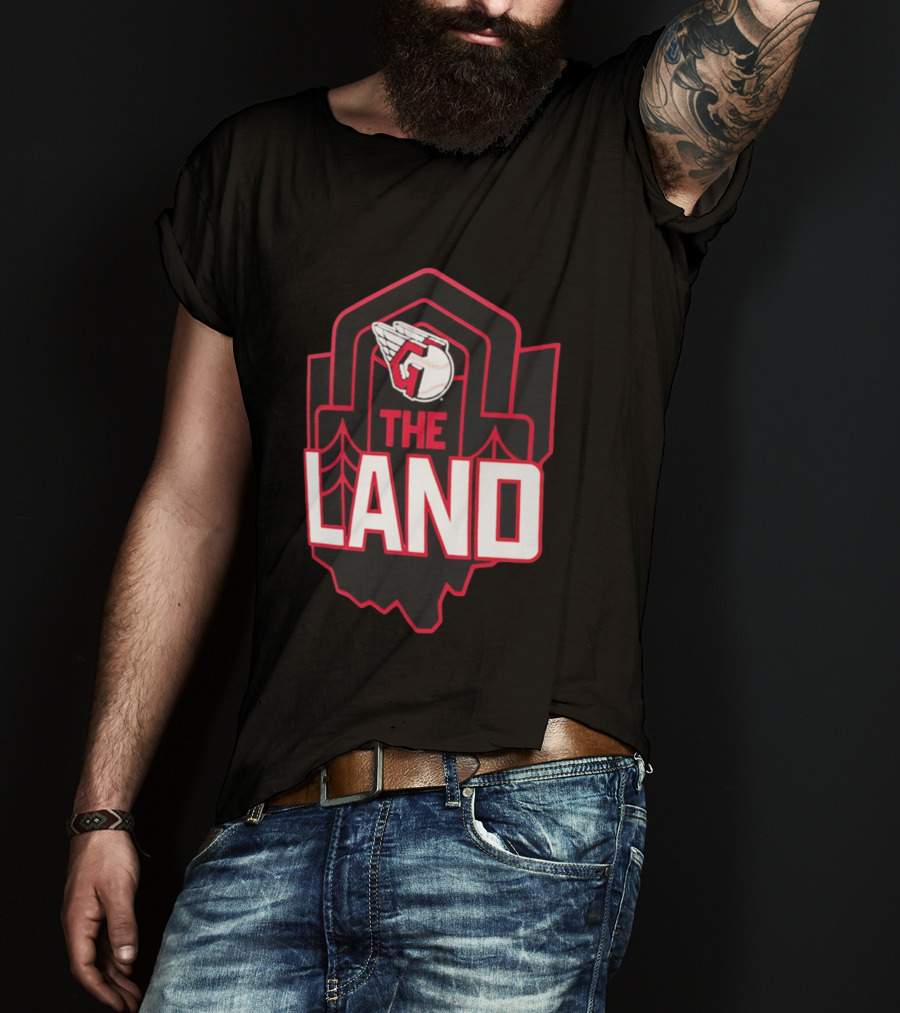 Cleveland Guardians The Land Baseball Winged G T-Shirt