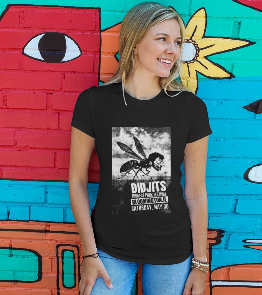 Didjits Midwest Punk Festival Bloomington IL Saturday May 30 T-Shirt