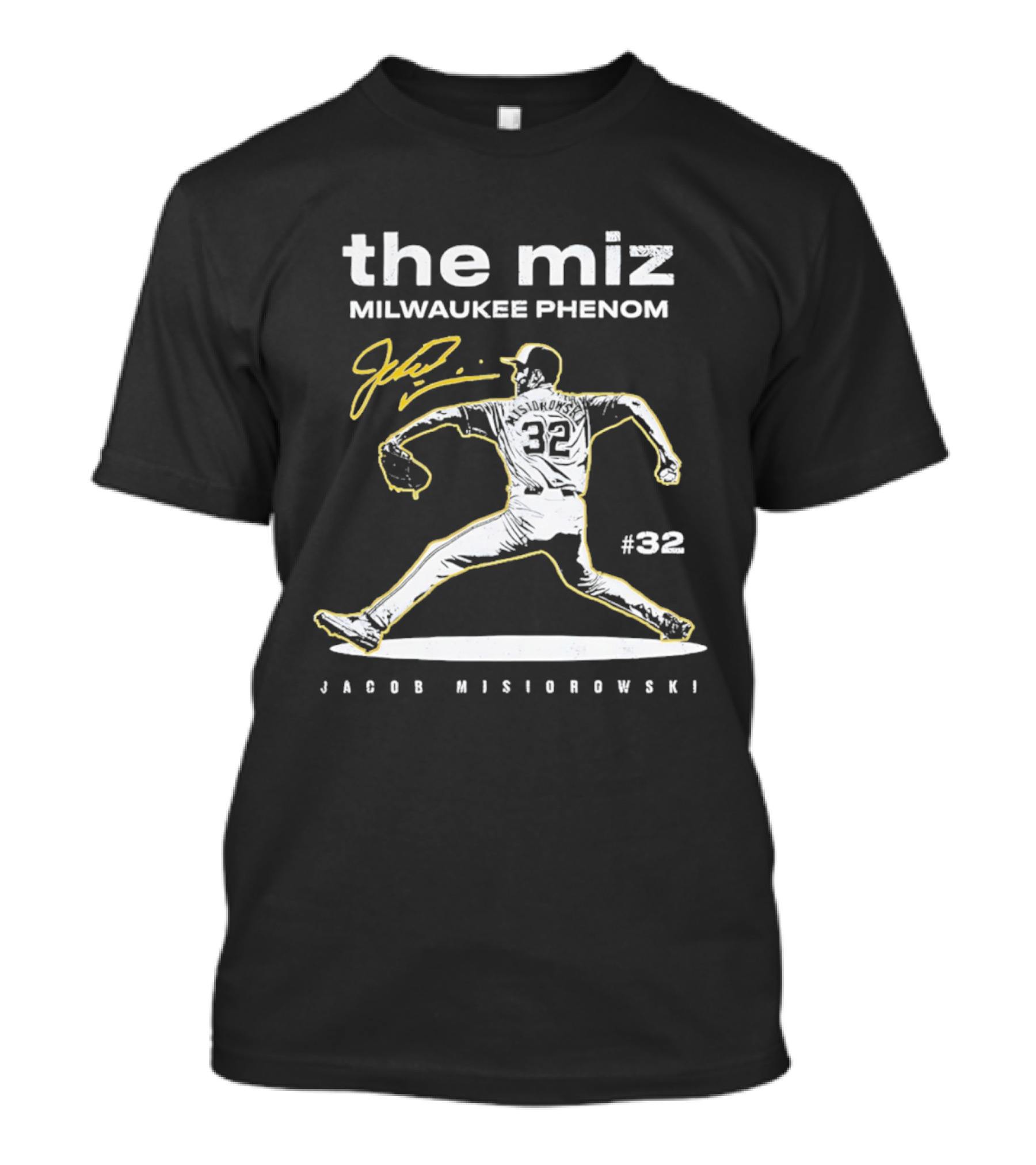 The Miz Milwaukee Phenom Jacob Misiorowski #32 T-Shirt