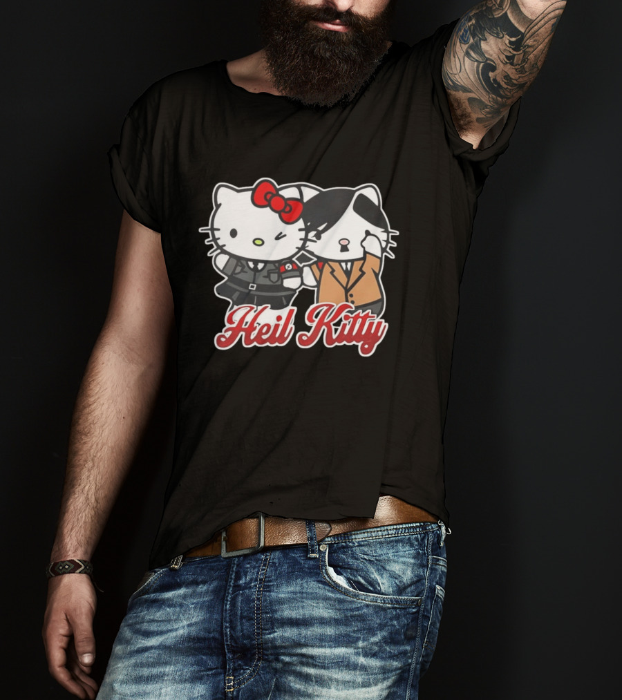 Heil Kitty Hitler Hello Kitty T-Shirt