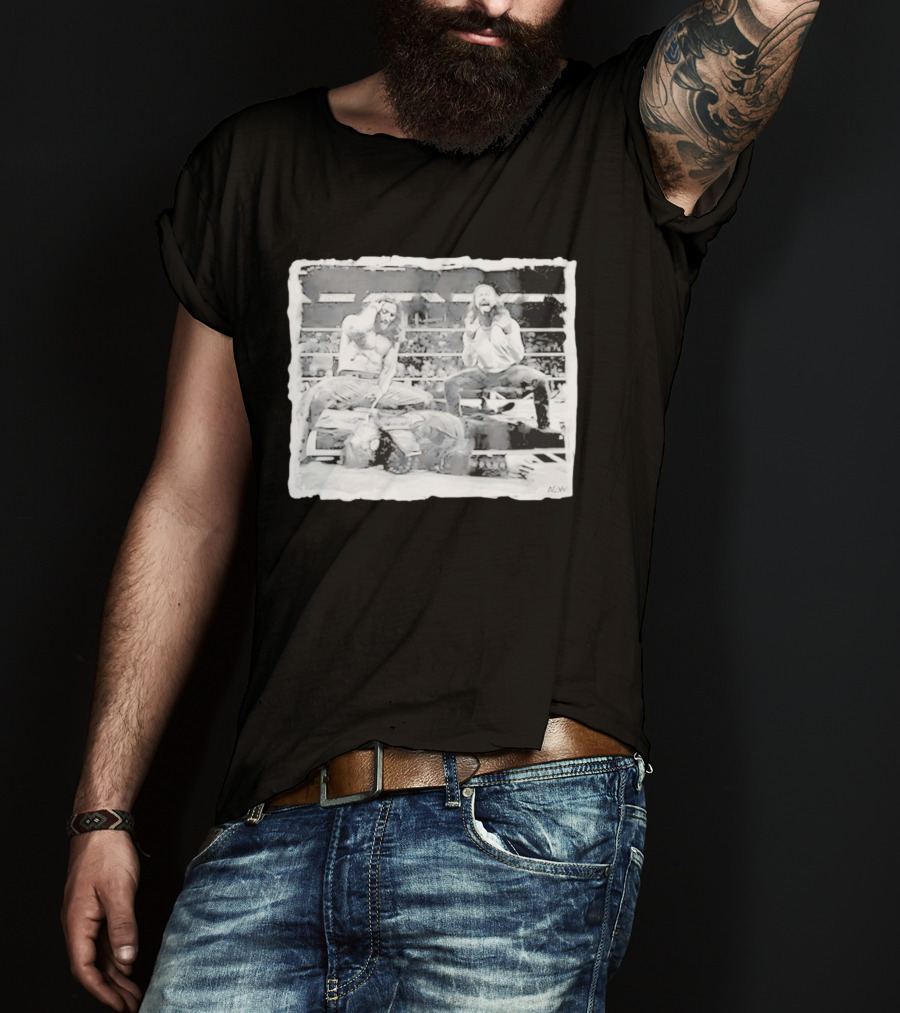 The New 5 Second Pose Wrestling Ring Action T-Shirt