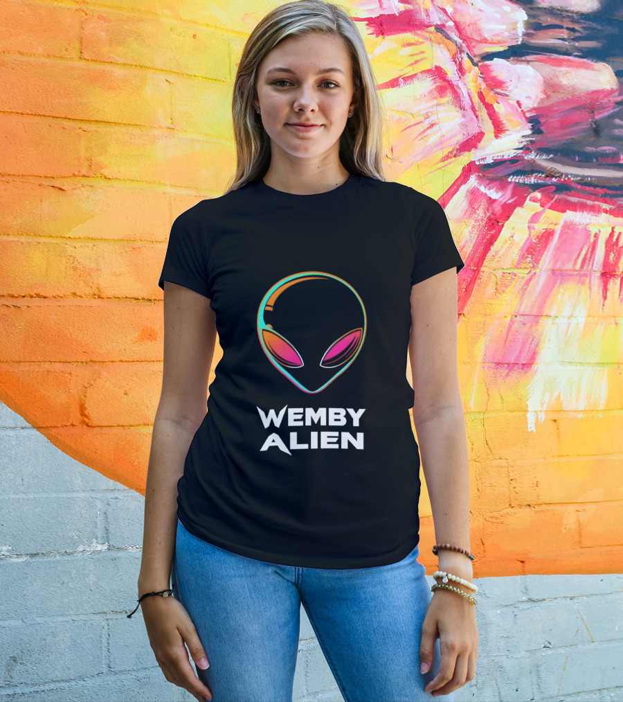 Wemby Alien San Antonio Spurs Fiesta Extraterrestrial Edition T-Shirt