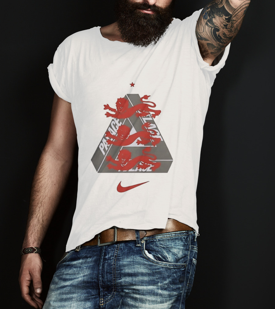 Palace X England 2026 World Cup Nike Collaboration Three Lions T-Shirt
