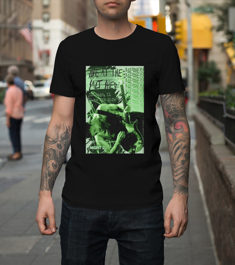 Bleachers Live At The Salt Shed Chicago June 7th 2026 Night 2 T-Shirt
