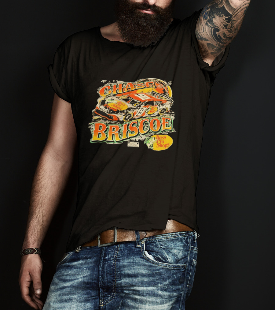 Chase Briscoe 19 Bass Pro Shops NASCAR Cup Series Racing T-Shirt