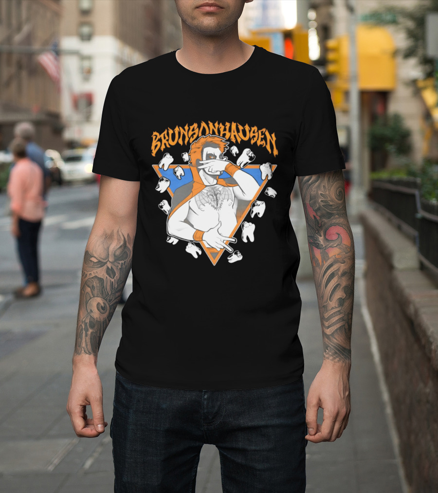 Brunsonhausen WWE X Jalen Brunson New York Knicks NBA Basketball 2026 T-Shirt