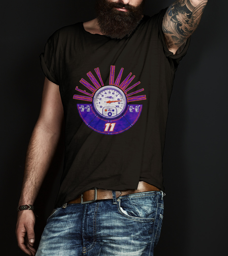 Denny Hamlin 11 Tachometer Joe Gibbs Racing Nascar Cup Series T-Shirt