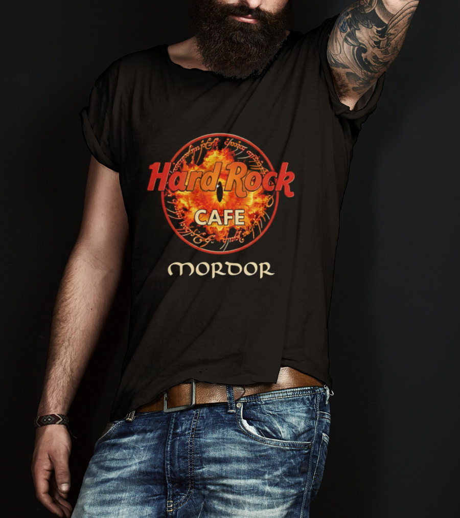 Hard Rock Cafe Mordor Eye Of Sauron The Lord Of The Rings T-Shirt