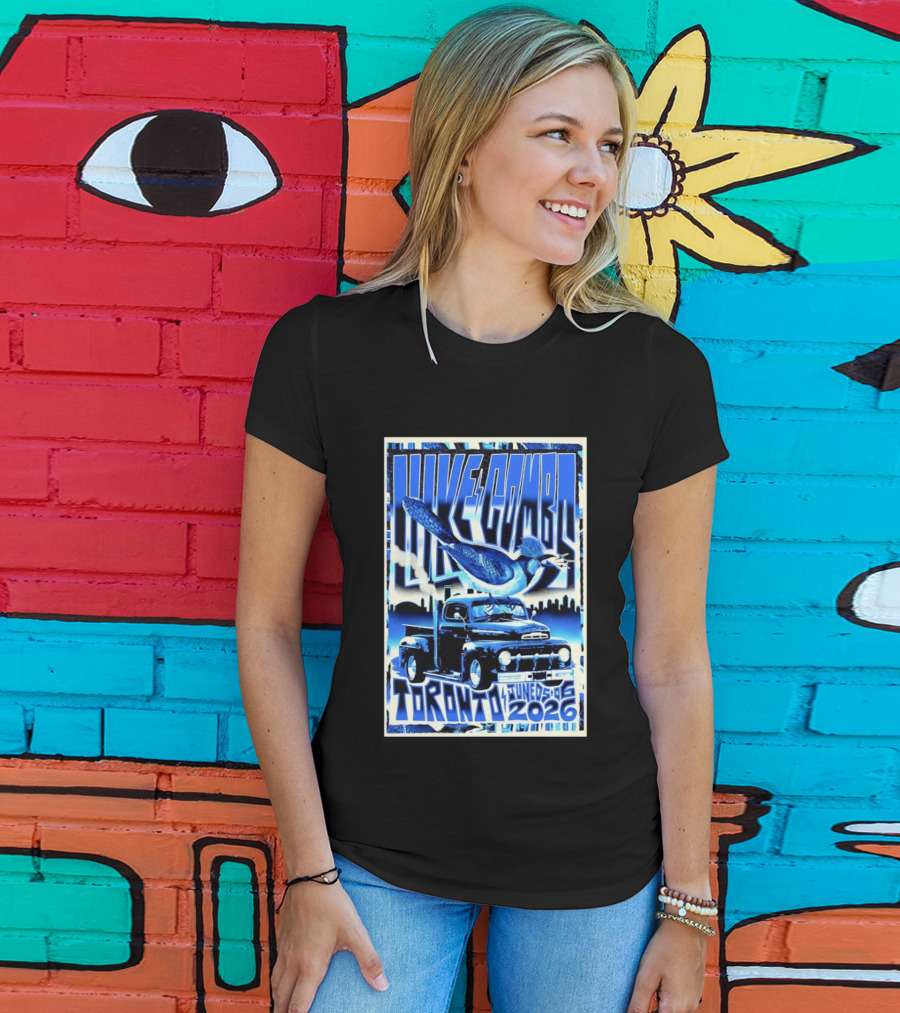 Luke Combs Toronto June 6 2026 Blue Jay Truck Concert Tour T-Shirt