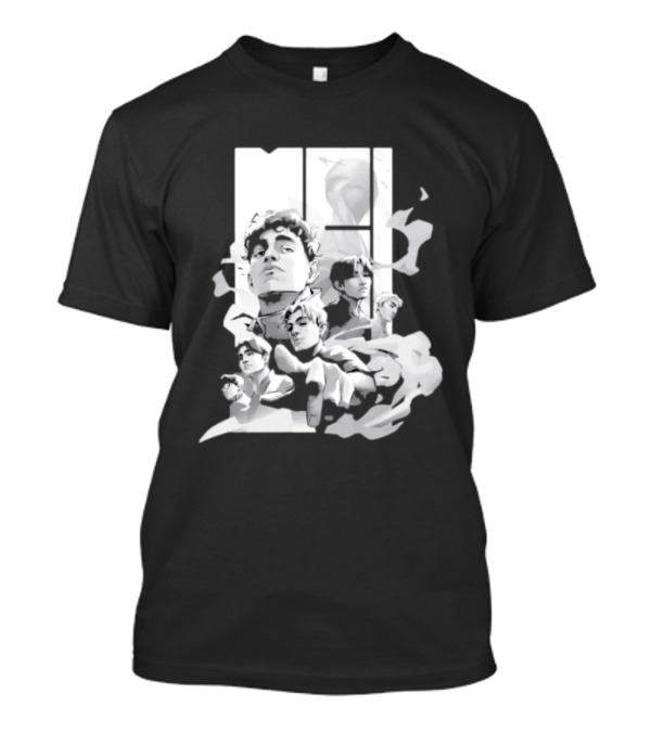 MSI Piece Of History Faces And Figures T-Shirt