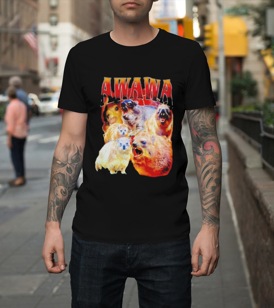 Awawa Hyrax Roaring Lightning Pack T-Shirt