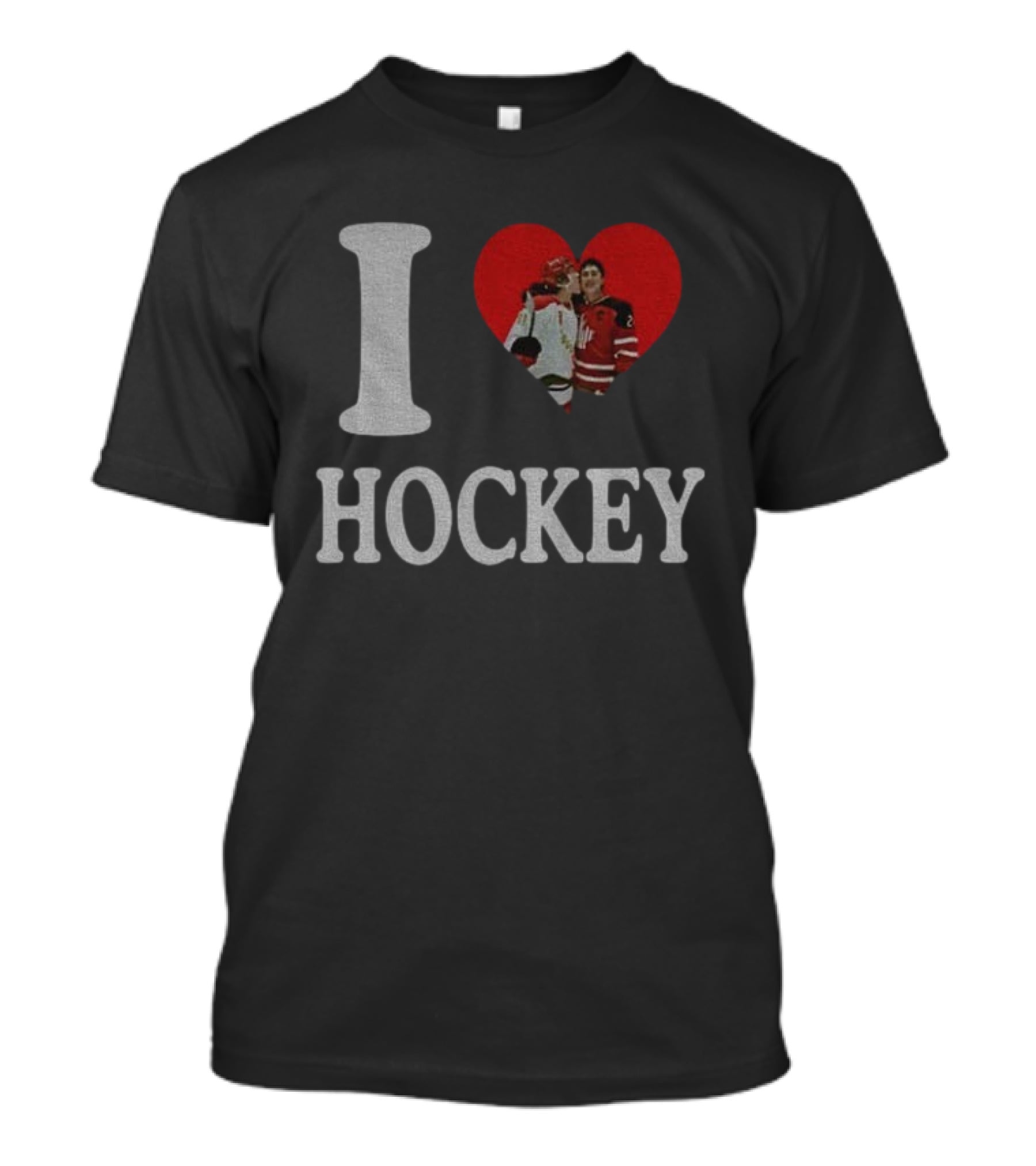 Ilya Rozanov Shane Hollander I Love Hockey Rivalry T-Shirt