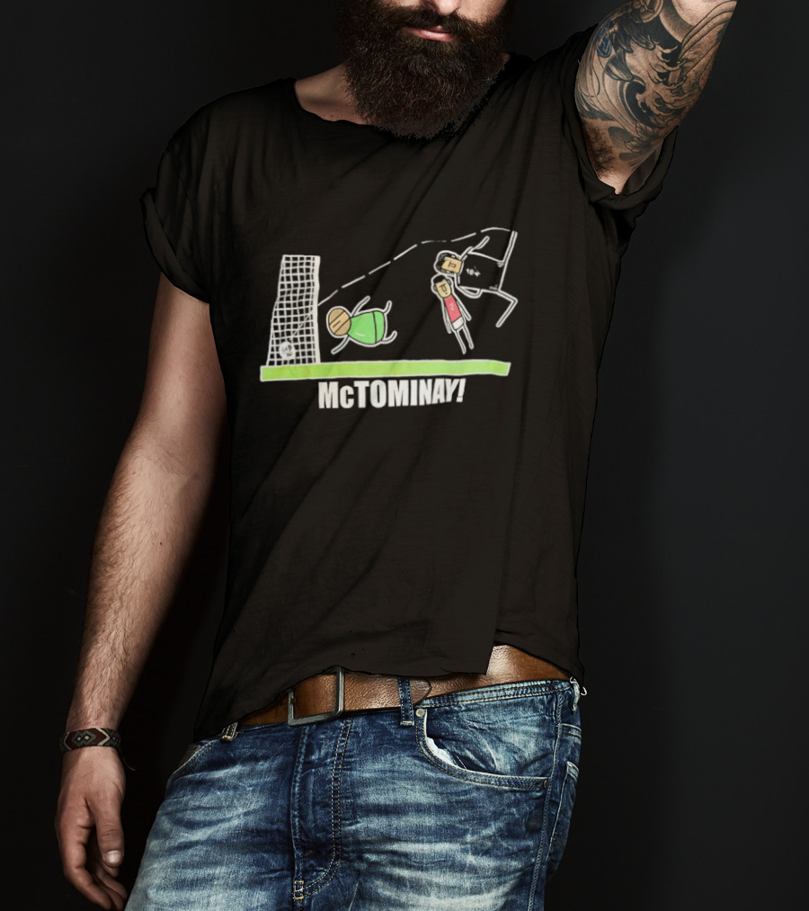 McTominay Football Goal Celebration Art Scotland Team T-Shirt