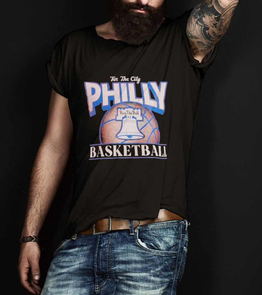 Philly Basketball For The City Liberty Bell T-Shirt