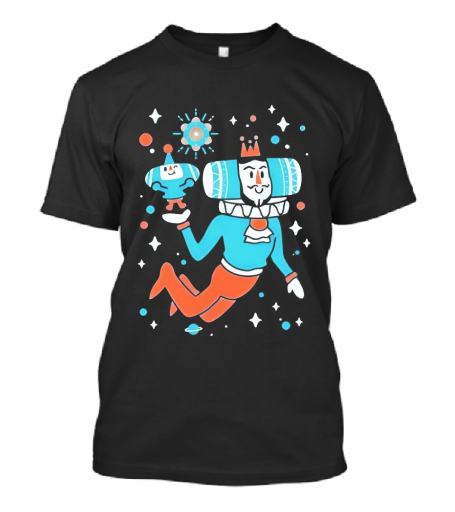 Space Dad Cool Katamari Prince Cosmic Adventure T-Shirt