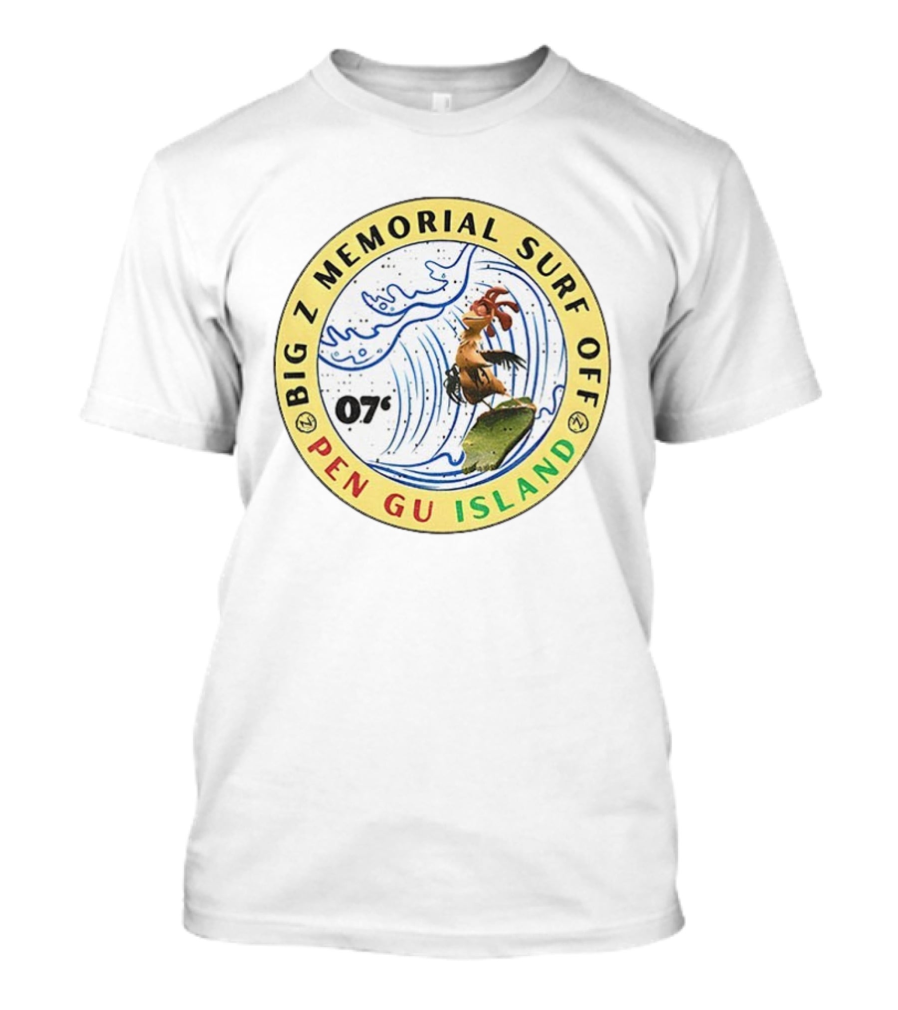 Big Z Memorial Surf Off Pen Gu Island Chicken Joe 07 T-Shirt