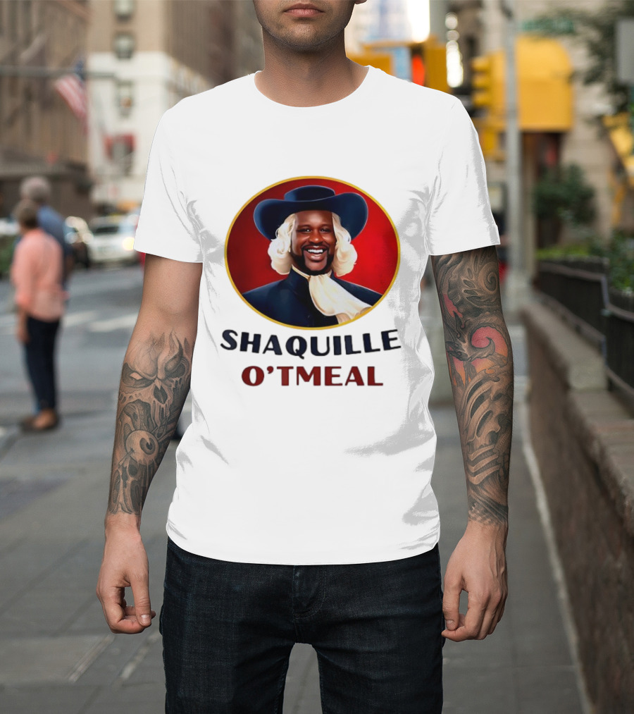 Shaquille Oatmeal Funny Meme Cereal Parody T-Shirt