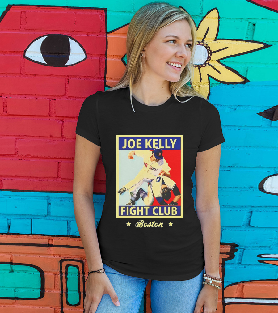 Boston Red Sox Joe Kelly Fight Club Iconic Showdown T-Shirt