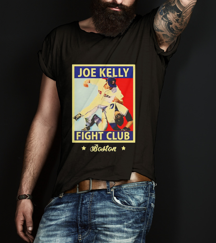 Boston Red Sox Joe Kelly Fight Club Iconic Showdown T-Shirt