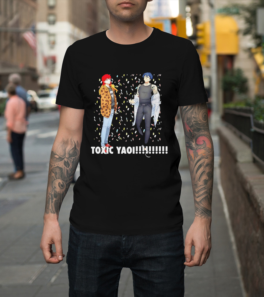 Toxic Yaoi Anime Chika Takiishi Villains Wiki T-Shirt