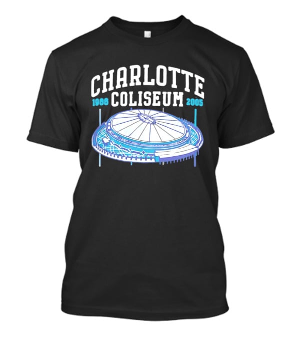 Charlotte Coliseum 1988 2005 Stadium Historic Legacy T-Shirt