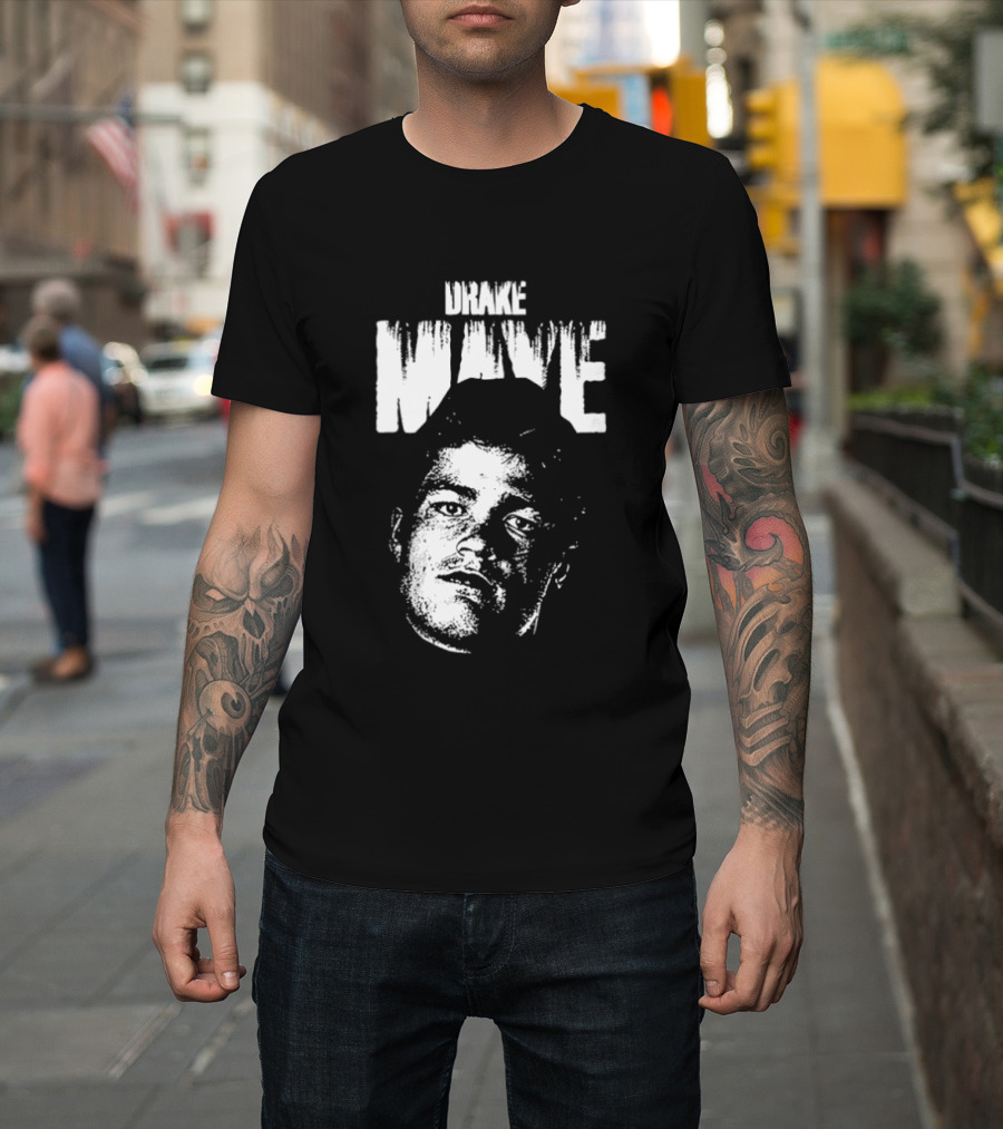 Drake Maye New England Patriots Black White T-Shirt
