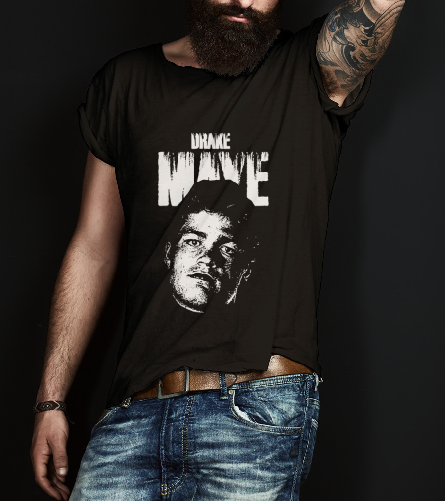 Drake Maye New England Patriots Black White T-Shirt