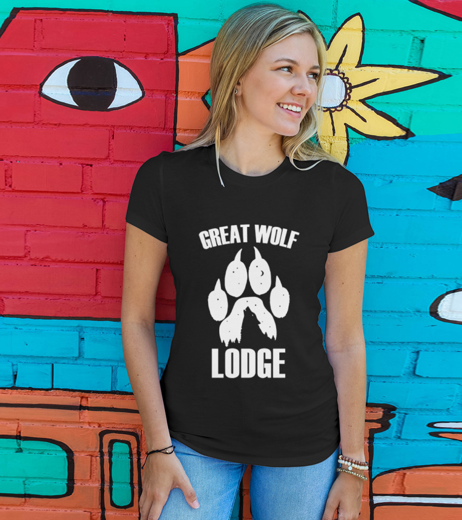 Great Wolf Lodge Paw Print T-Shirt