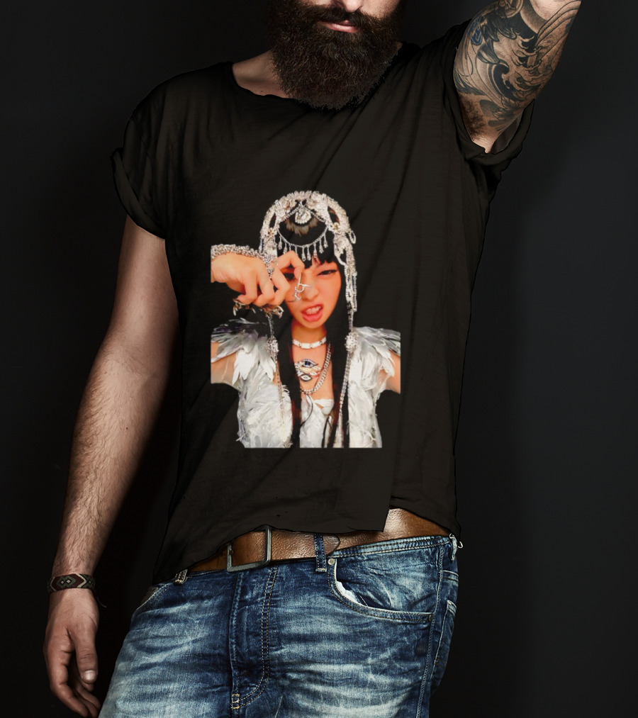 Jennie Blackpink Ruby Album Hip Hop Fashion T-Shirt