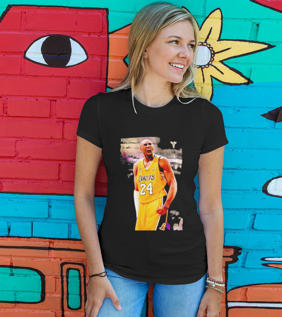 Kobe Bryant Los Angeles Lakers 24 Basketball T-Shirt