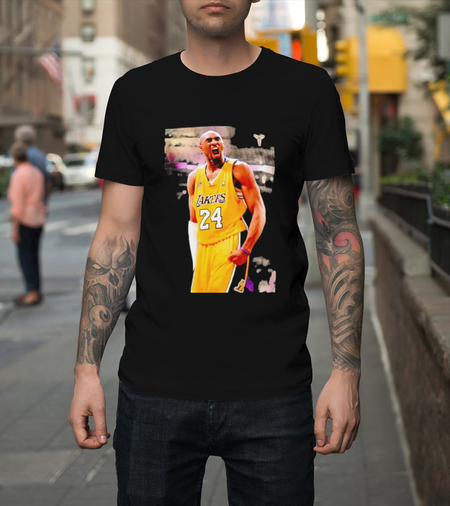 Kobe Bryant Los Angeles Lakers 24 Basketball T-Shirt
