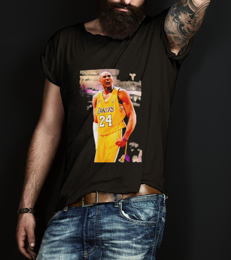Kobe Bryant Los Angeles Lakers 24 Basketball T-Shirt