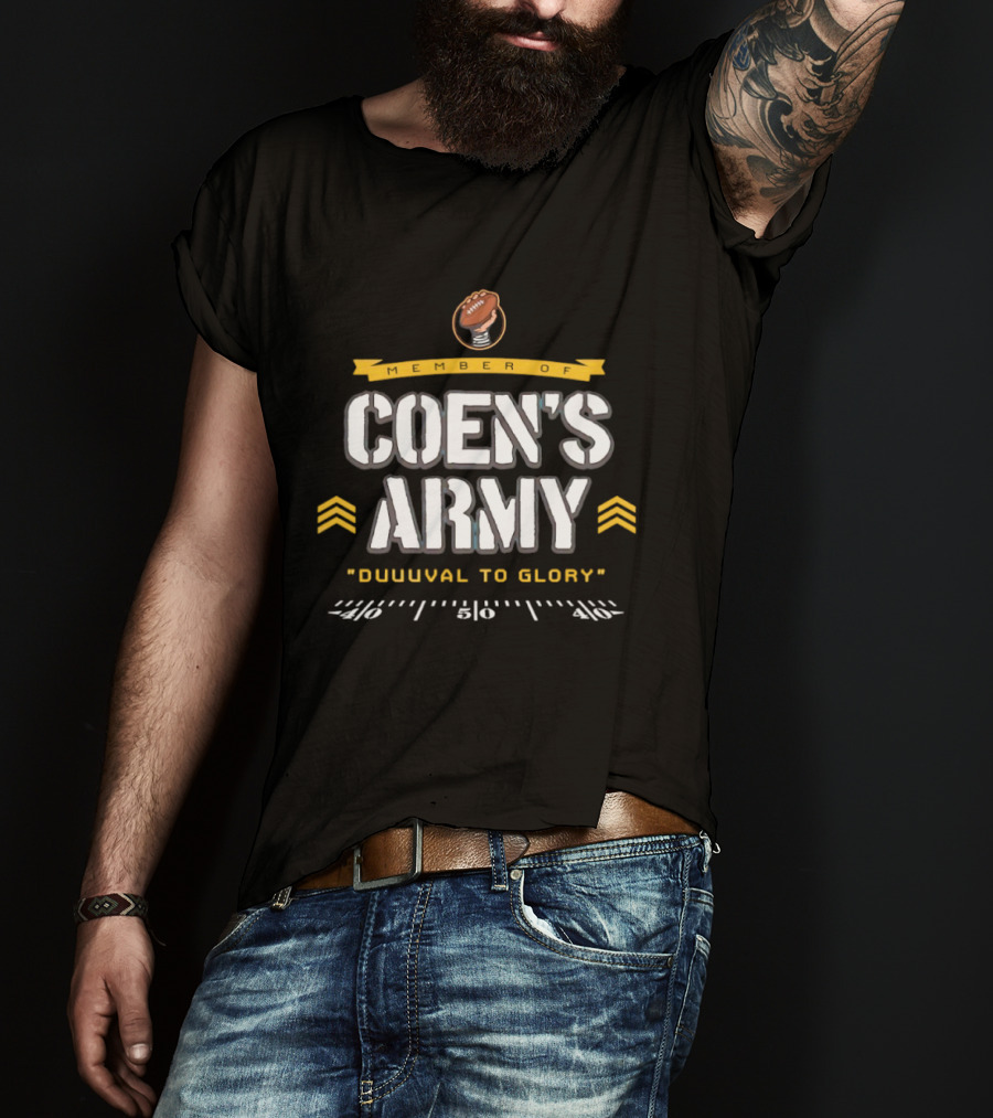 Coen's Army Duuuval To Glory Football Fan Spirit T-Shirt