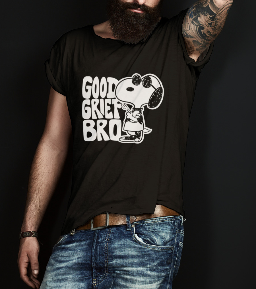 Snoopy Peanuts Good Grief Bro T-Shirt